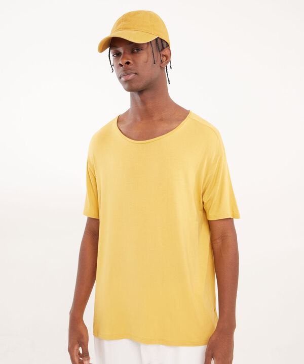 Camiseta Manga Corta, Amarillo, hi-res image number null