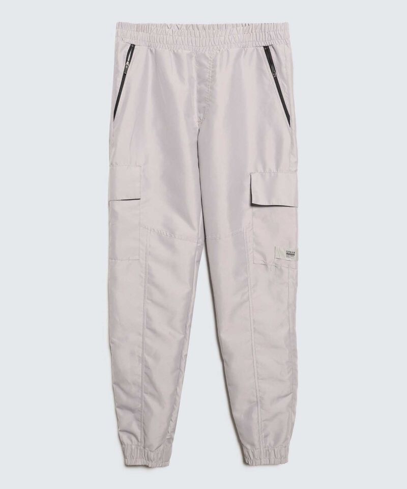 Jogger con Bolsillos Cargo, Gris, hi-res