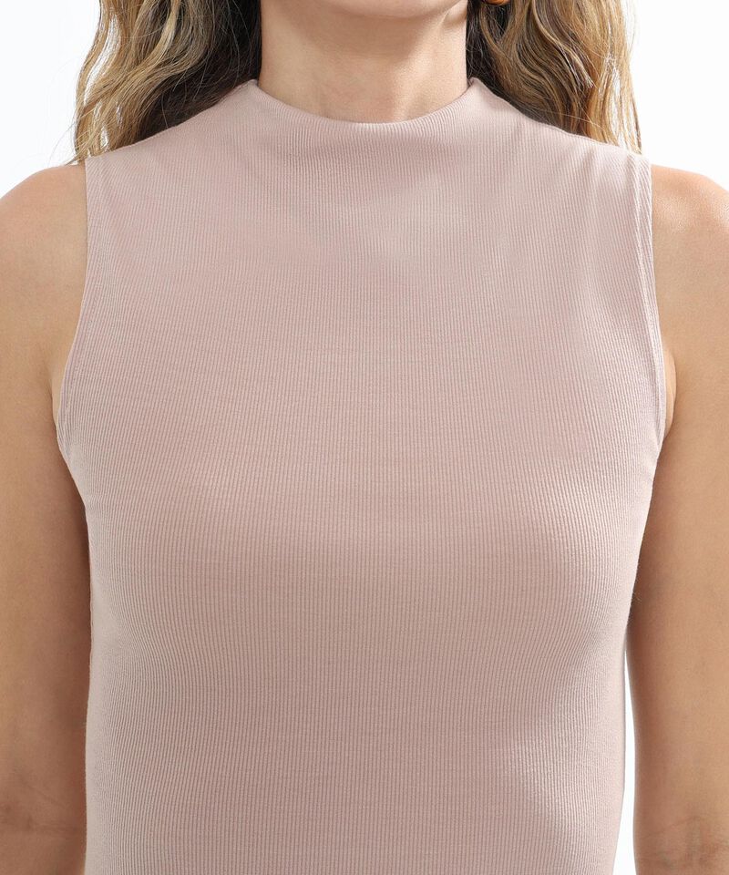 Camiseta Cuello Perkins, CafeClaro, hi-res