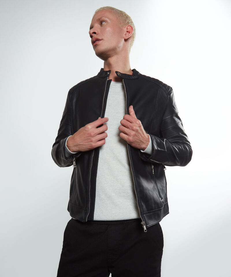 Chaqueta Biker Efecto Cuero|Compra Online|SEVEN SEVEN