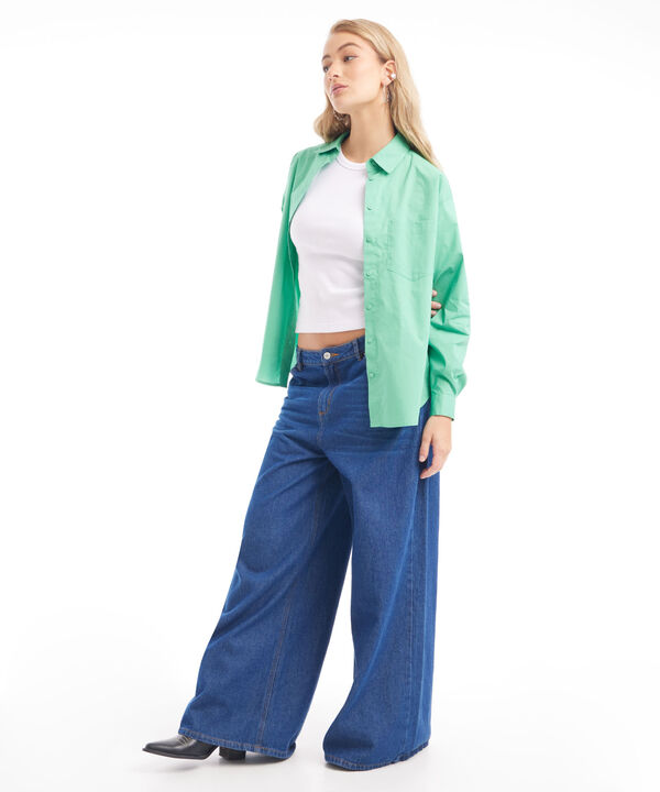 Blusa básica para mujer image number null