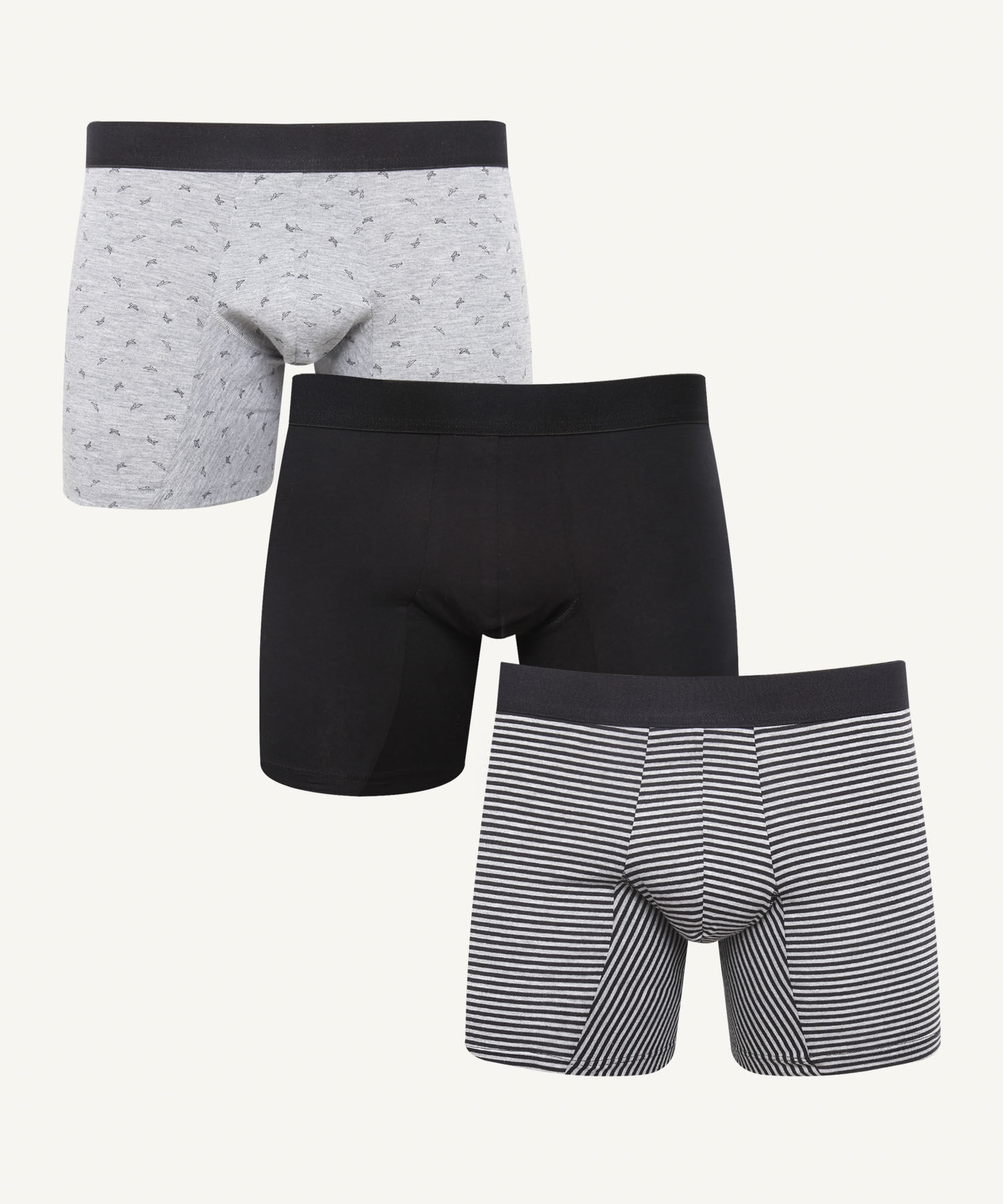 Pack De Tres Boxers De Hombre Con Elastico En Pretina Estampados Compra Online SEVEN SEVEN