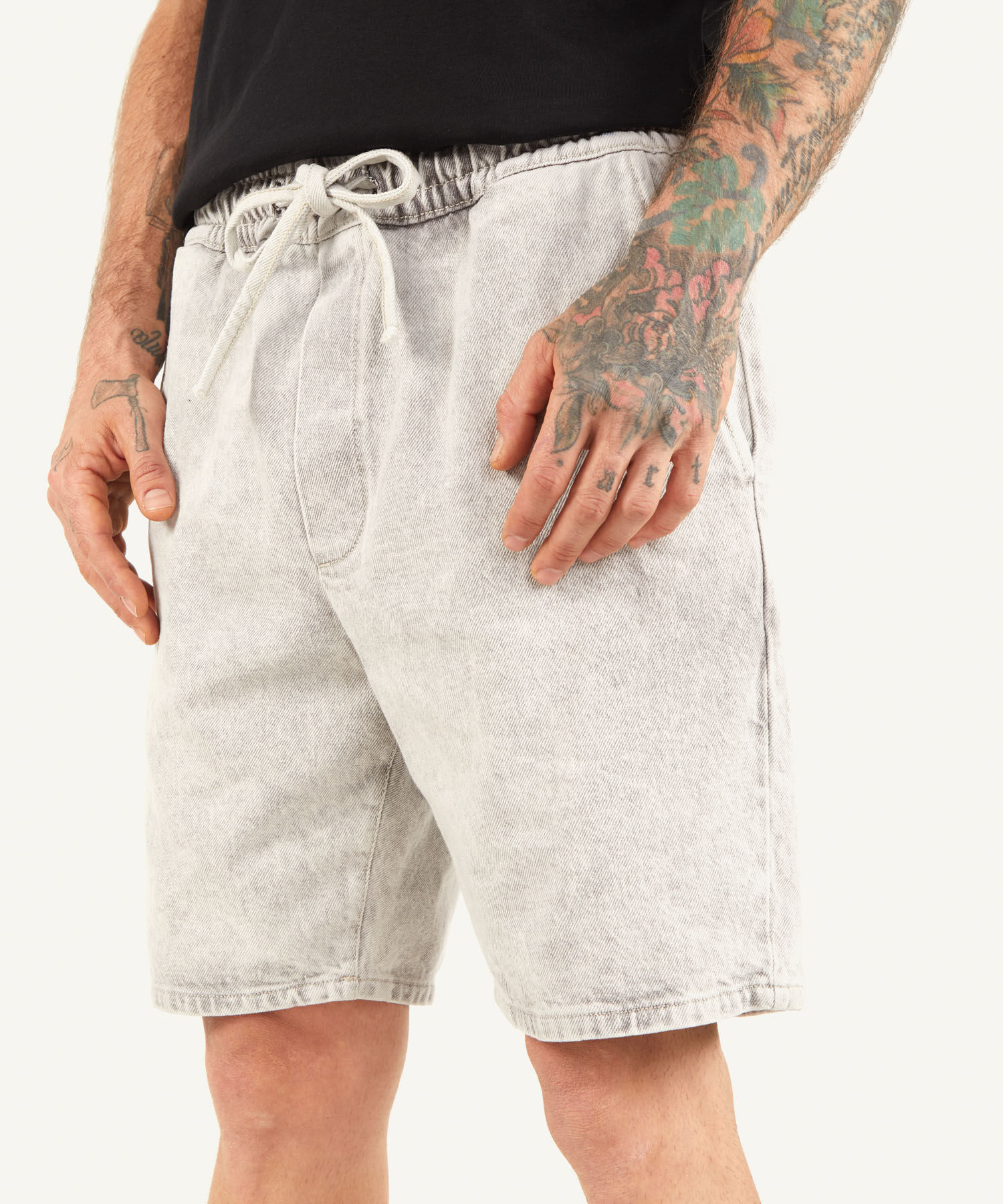 Bermudas jeans hombre