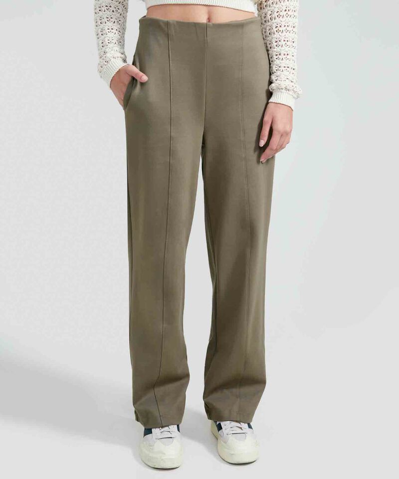 Pantal&oacute;n Sastre Con Costuras, Beige, hi-res