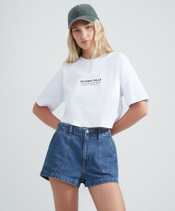 Shorts de jeans image number null