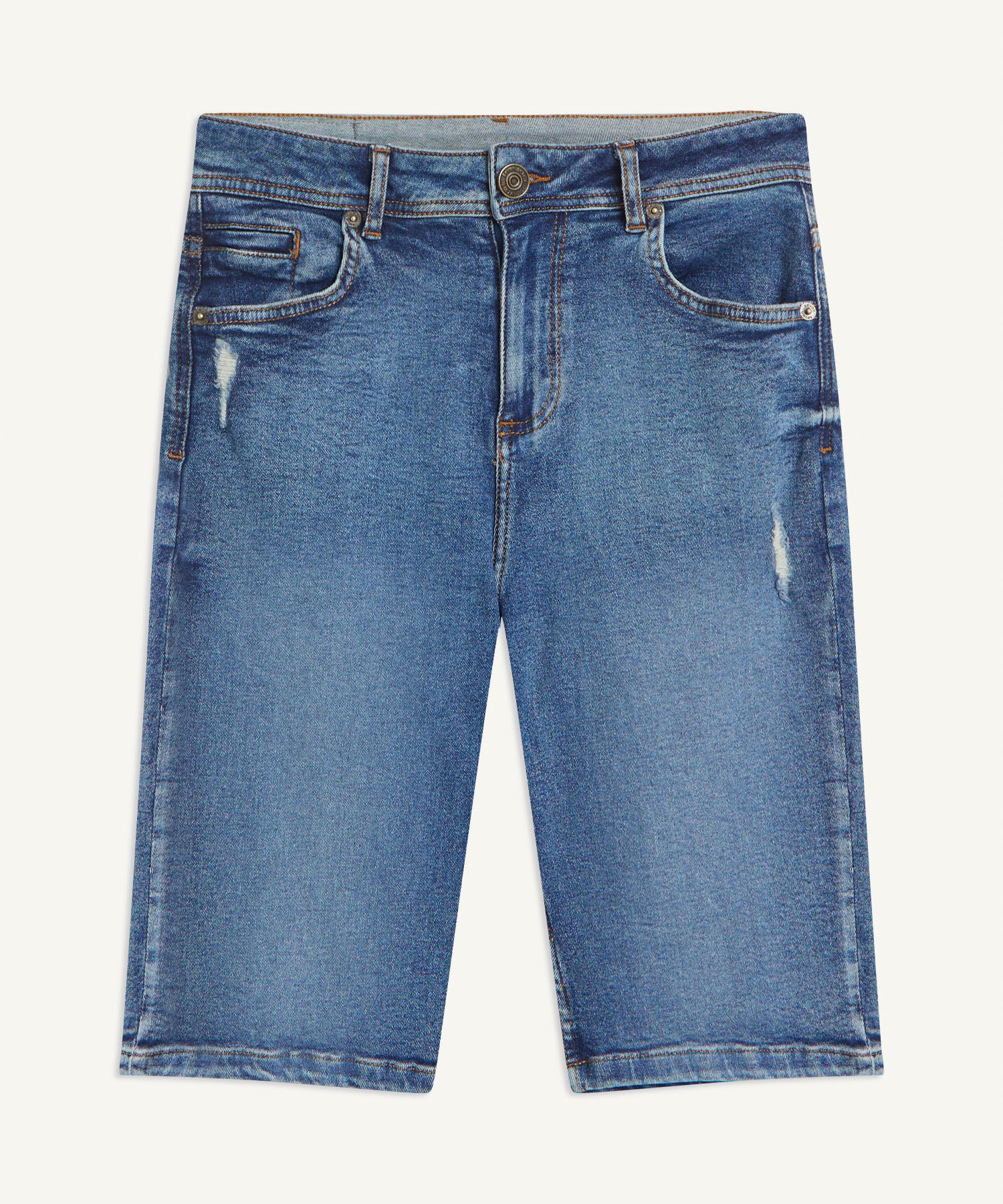 Bermudas jeans hombre