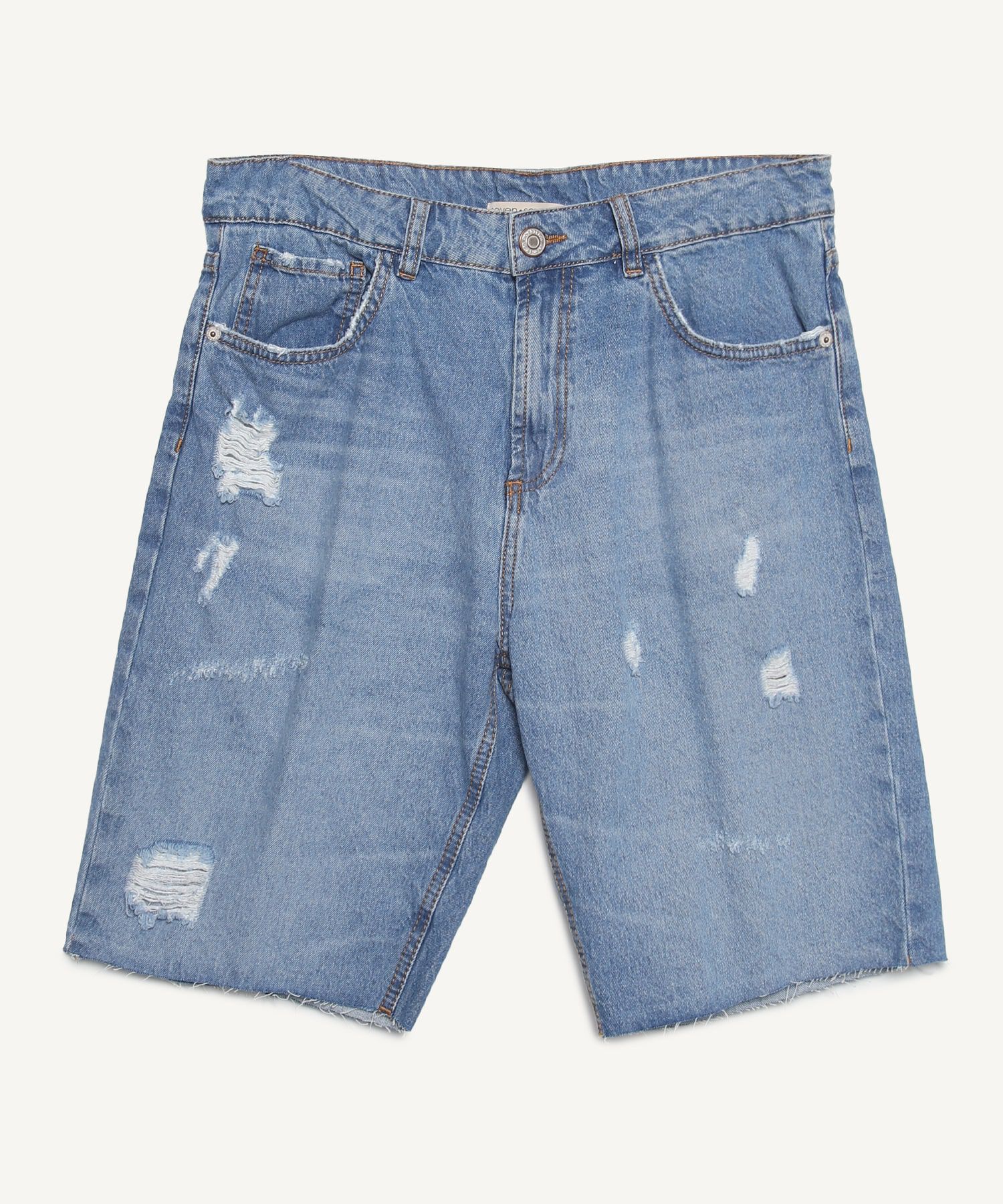 Bermudas jeans hombre