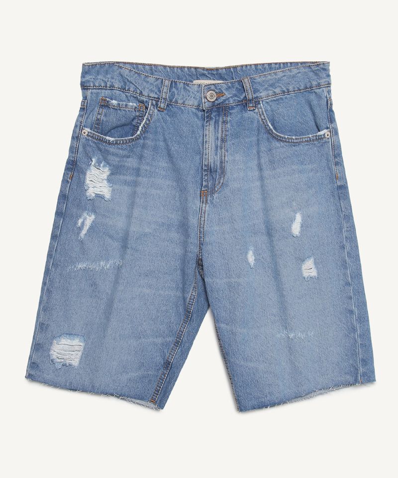 Bermudas jeans hombre