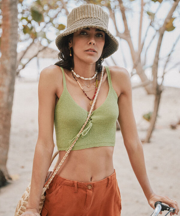 Crop Top Para Mujer