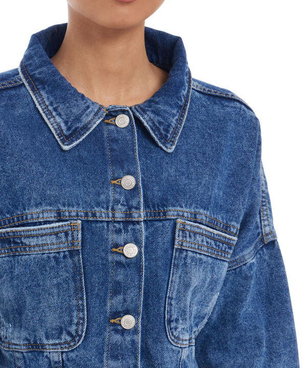Chaquetas de jean mujer