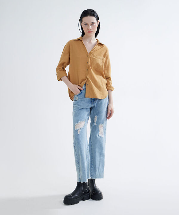 Blusa básica para mujer image number null