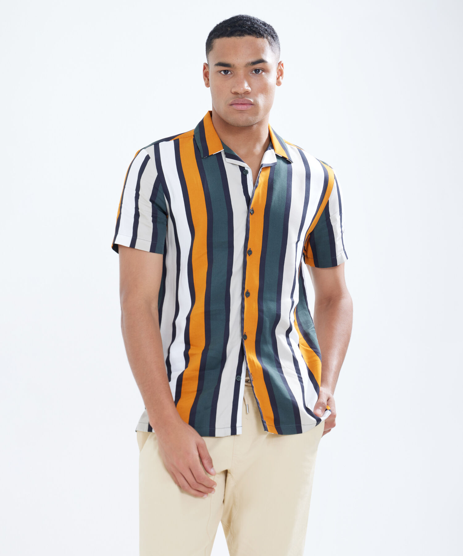 Camisas de rayas hombre on sale