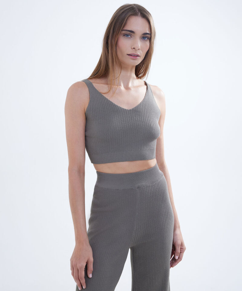 Crop Top Para Mujer