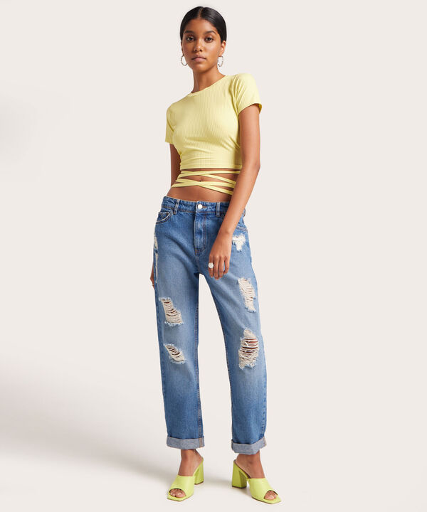 Crop Top Para Mujer image number null