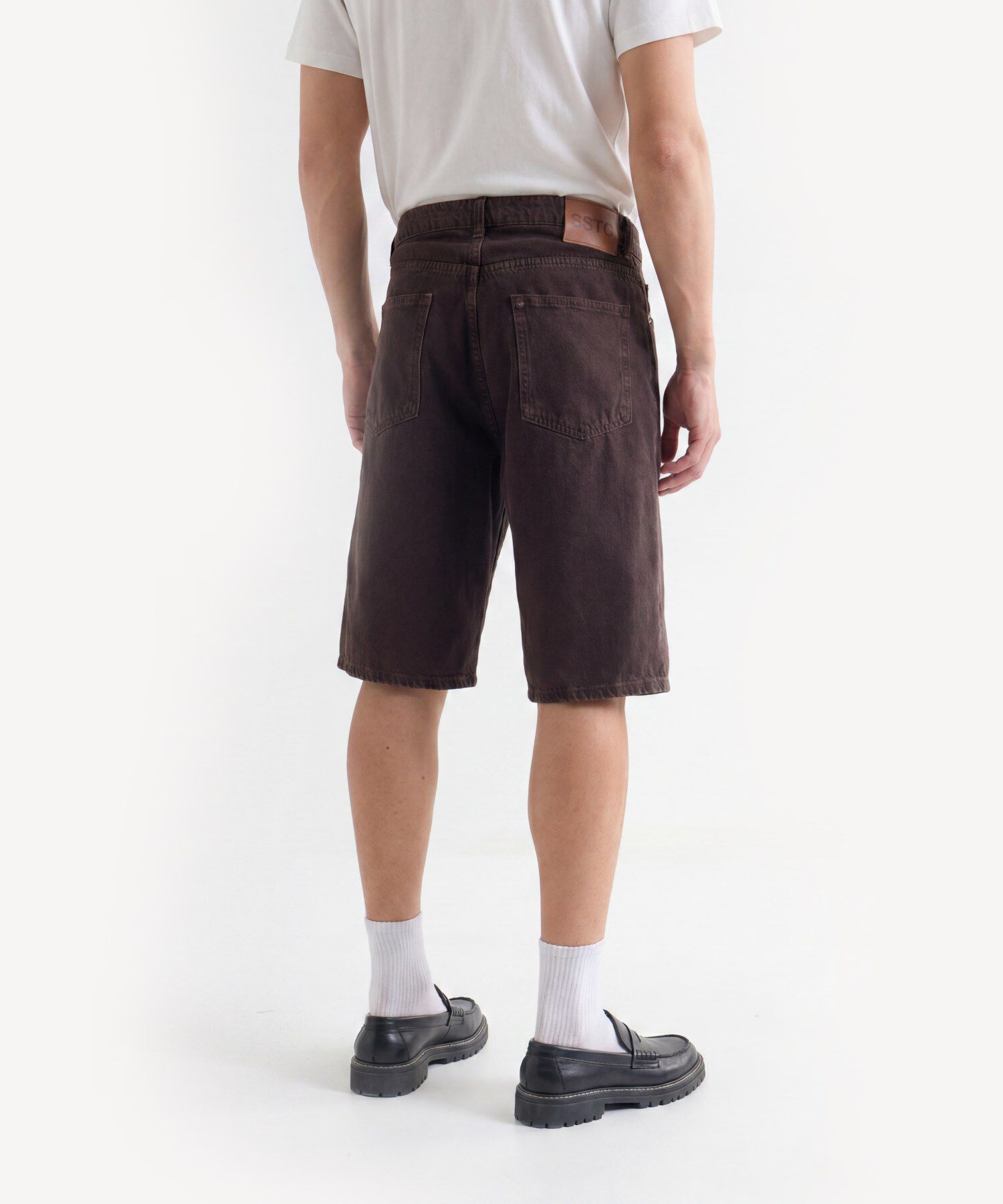Bermuda Para Hombre CafeOscuro