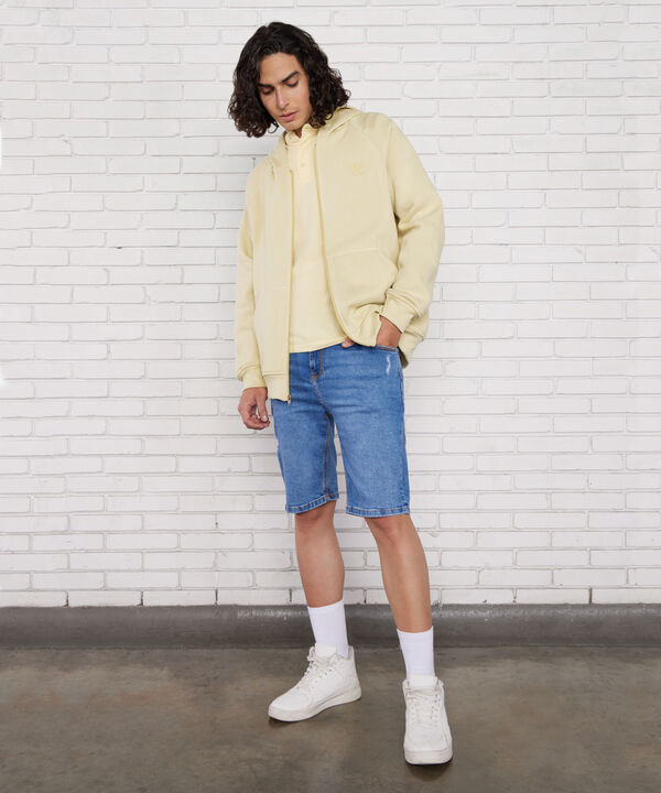 Bermudas jeans hombre