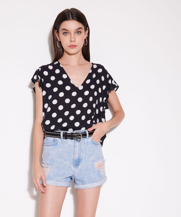 Blusa básica para mujer