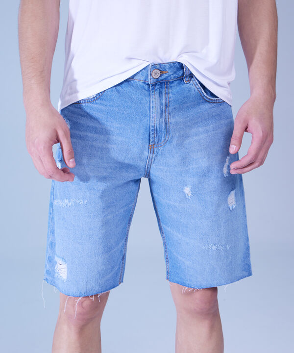 Bermudas jeans hombre image number null
