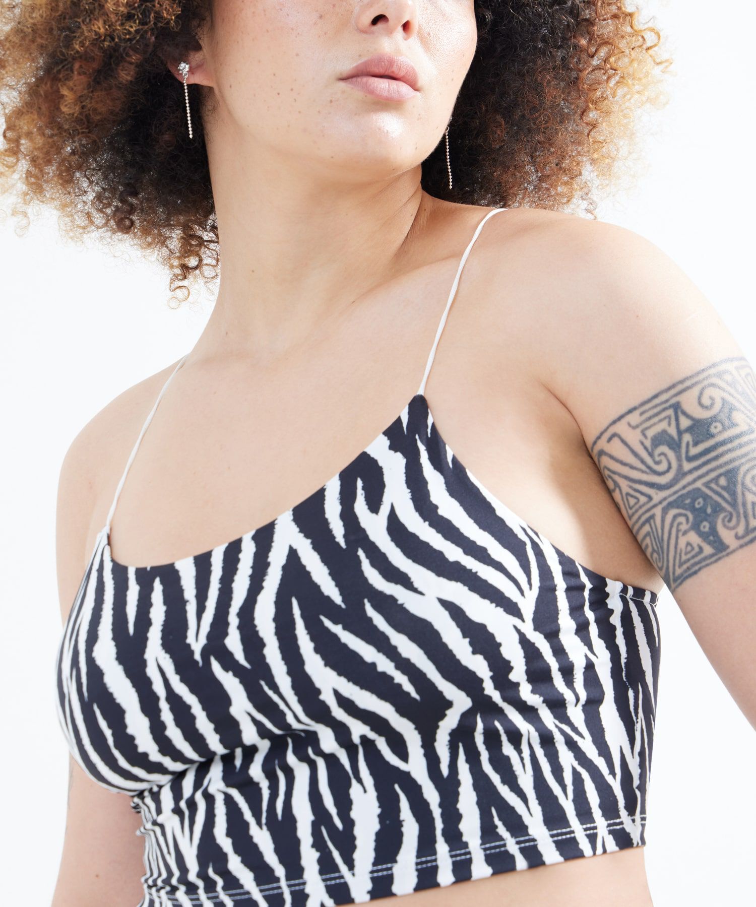 Crop Top Con Estampado De Animal Print|Compra Online|SEVEN SEVEN