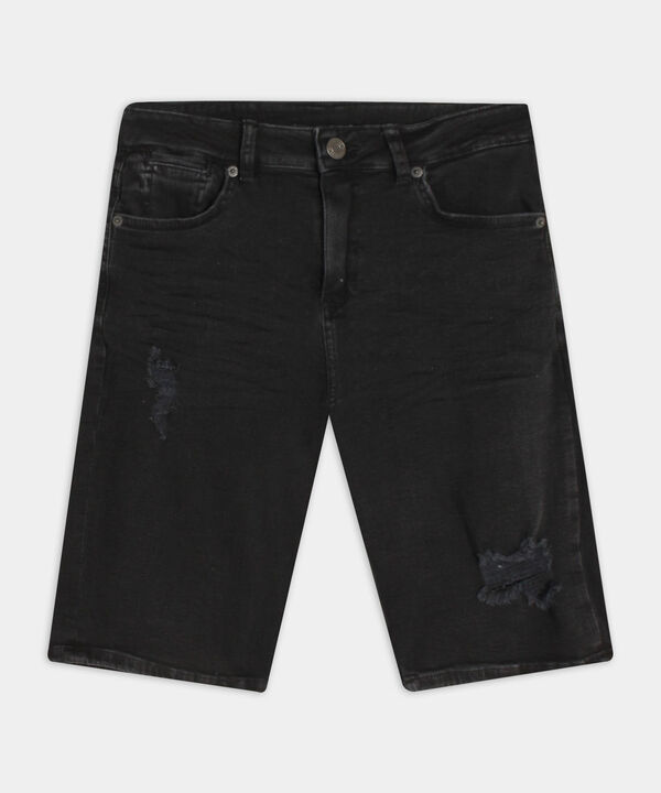 Bermudas jeans hombre