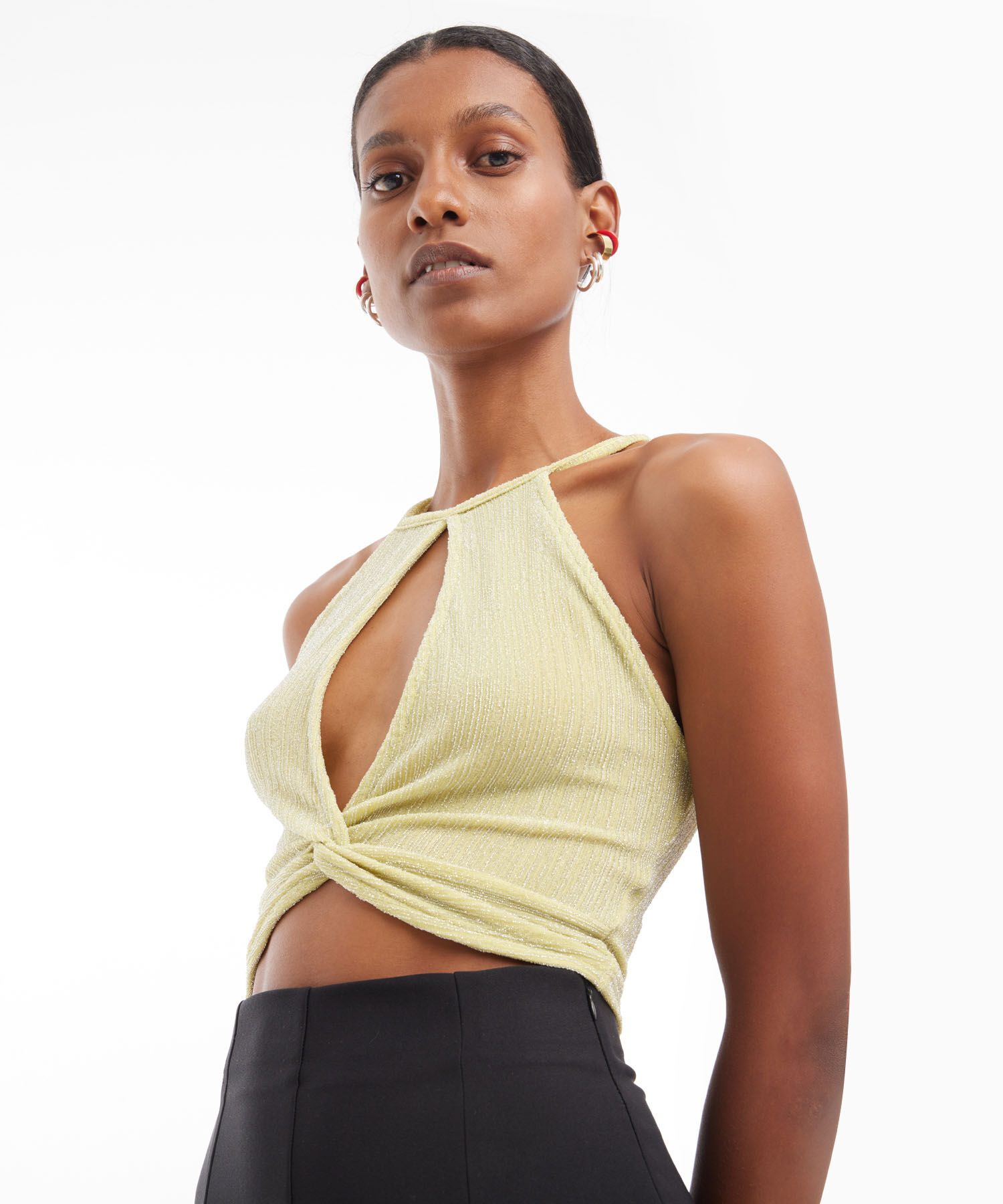 Camisas de escote hotsell