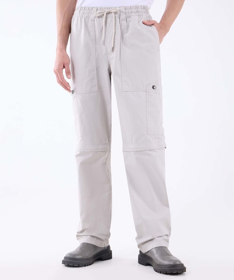 Pantal&oacute;n Desmontable, Crema, hi-res