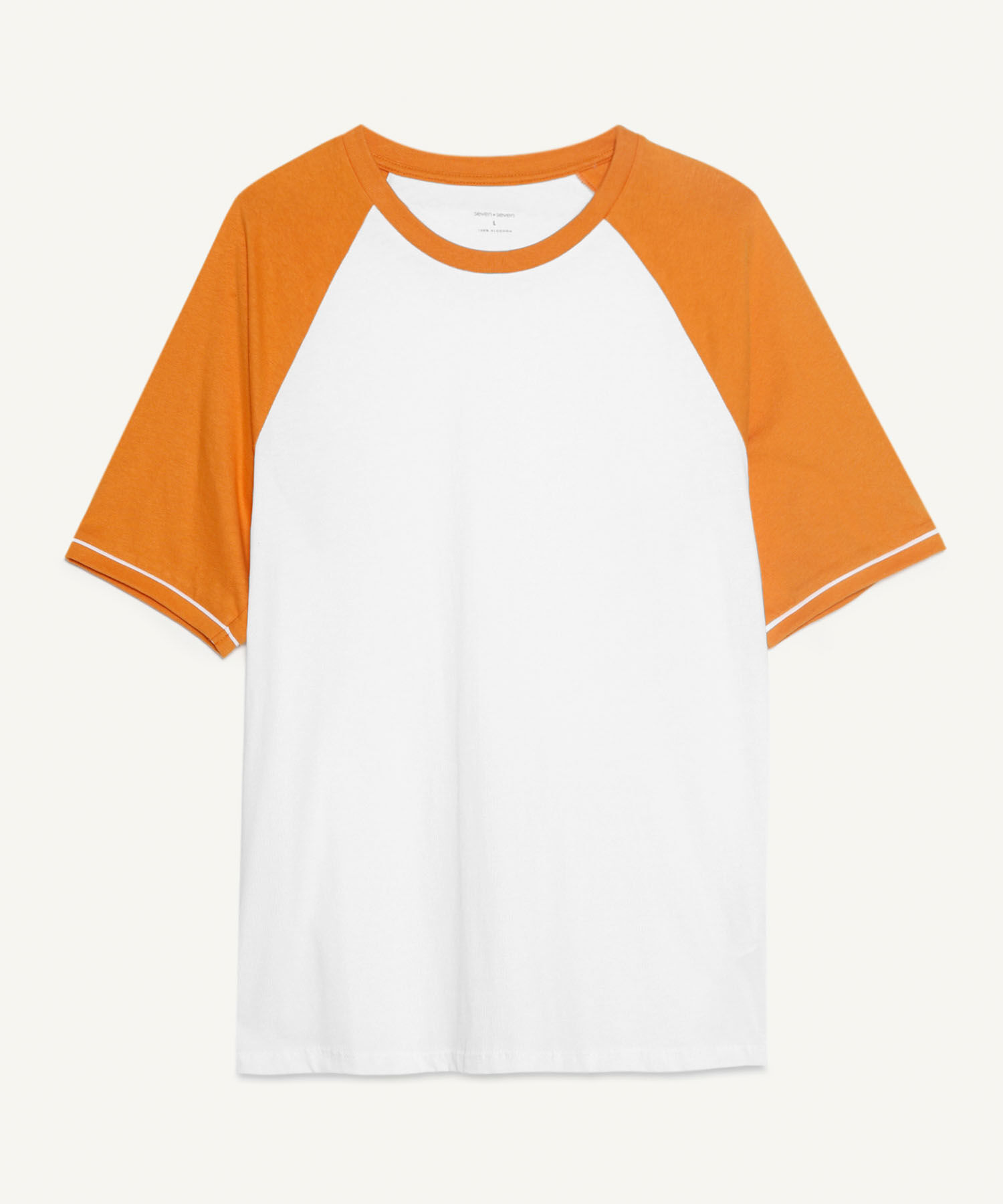Camiseta Manga Ranglan Con Vena En Contraste Compra Online SEVEN SEVEN
