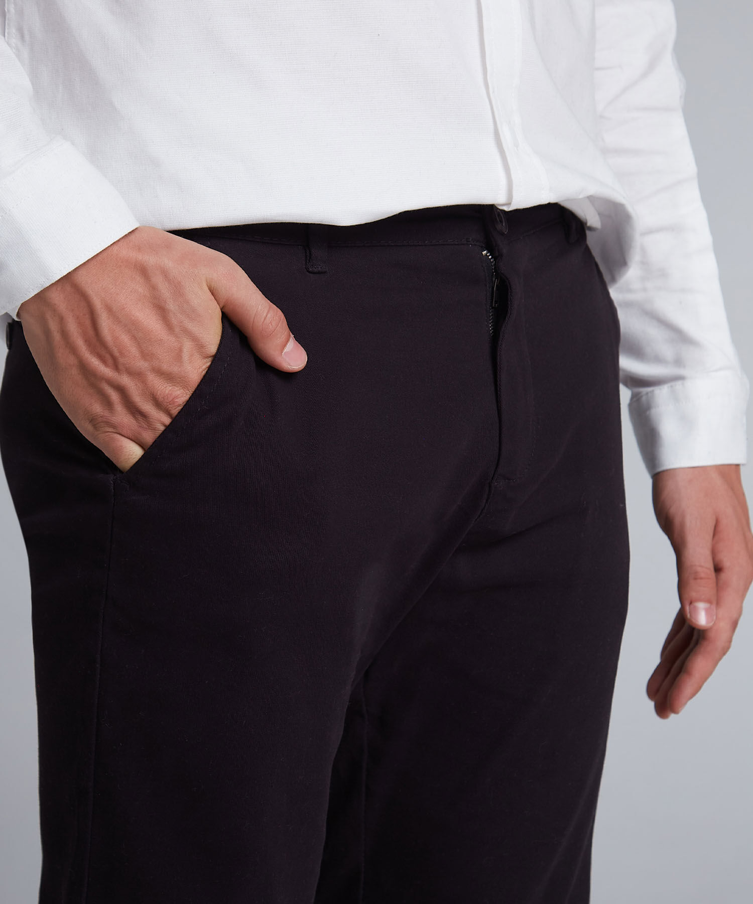 Pantal&oacute;n Chino, Negro, hi-res