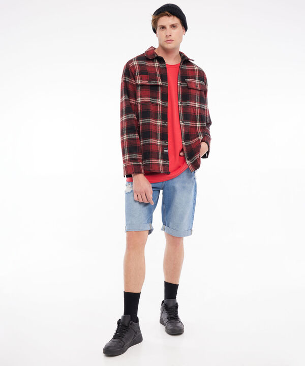 Bermudas jeans hombre
