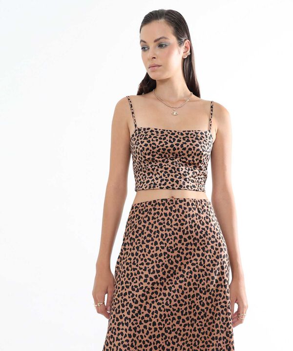 Crop top para mujer image number null