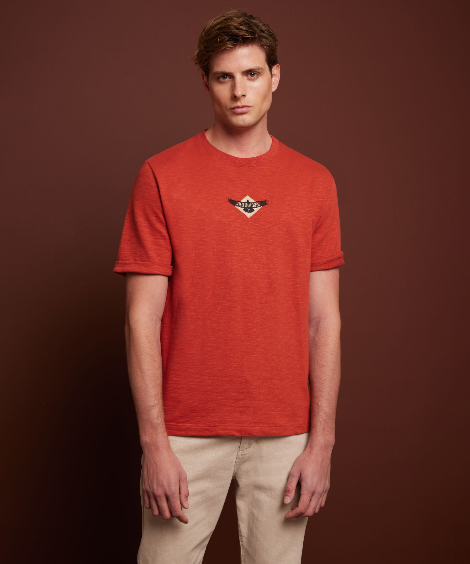 Camiseta Aplique Y Bordado Compra Online SEVEN SEVEN