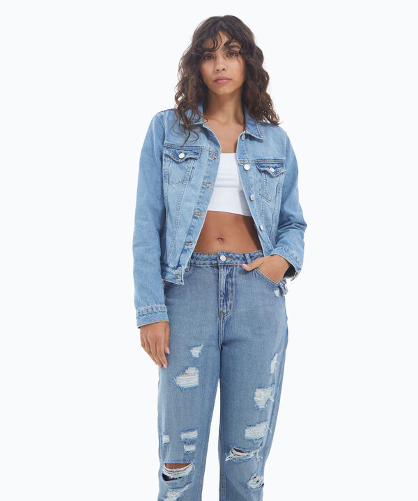 Chaquetas de jean mujer