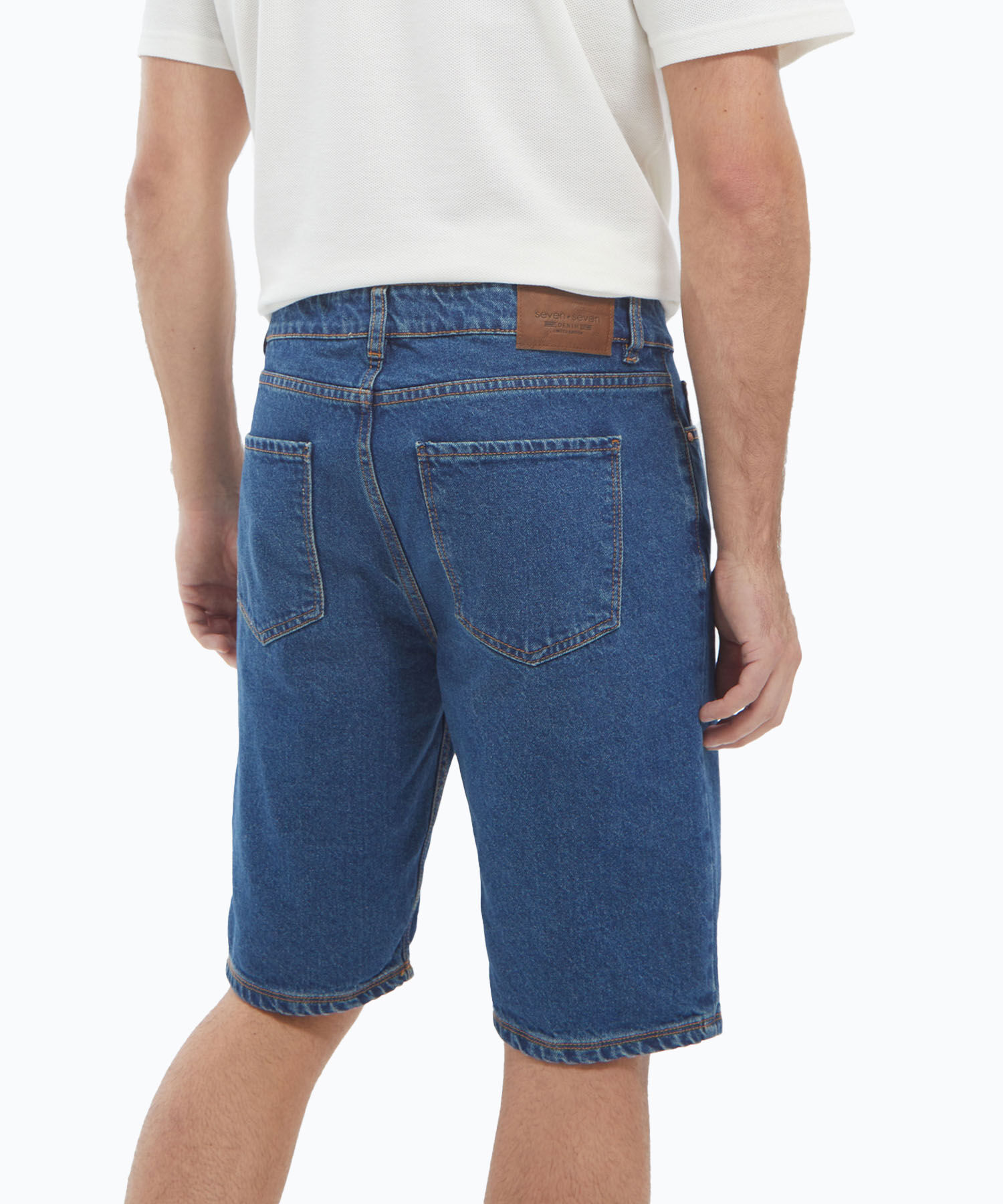 Bermudas jeans hombre