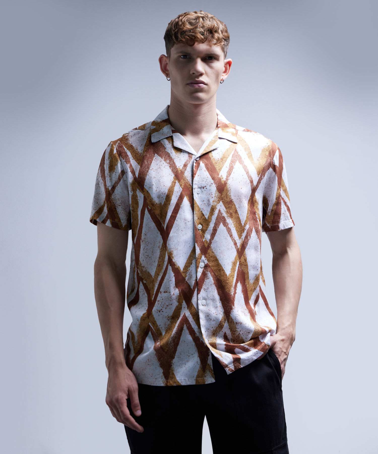 Camisa Con Estampado De Figuras Compra Online SEVEN SEVEN