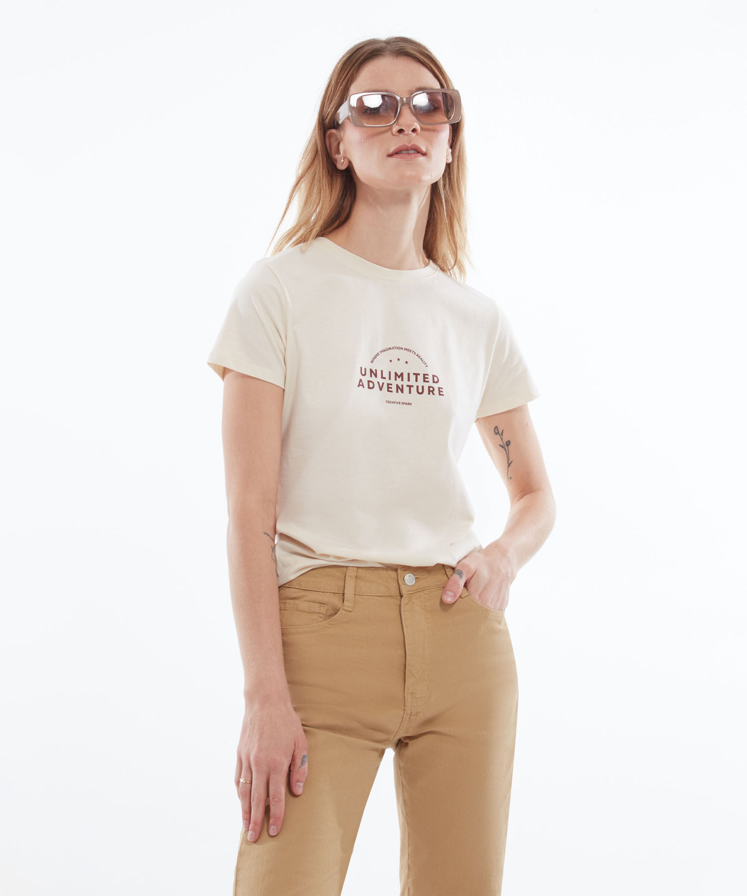 Camisetas Básicas Para Mujer