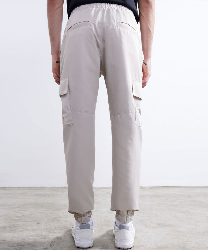 Jogger con Bolsillos Cargo, Crudo, hi-res