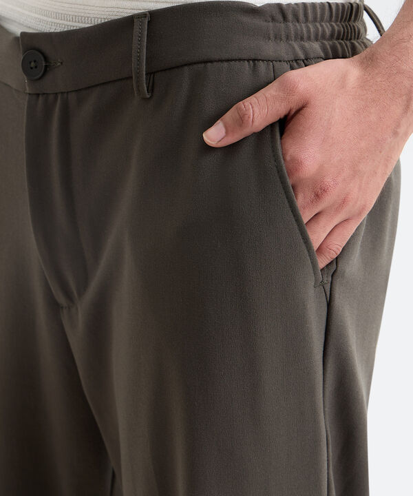 Pantal&oacute;n de Cuadros, VerdeOscuro, hi-res
