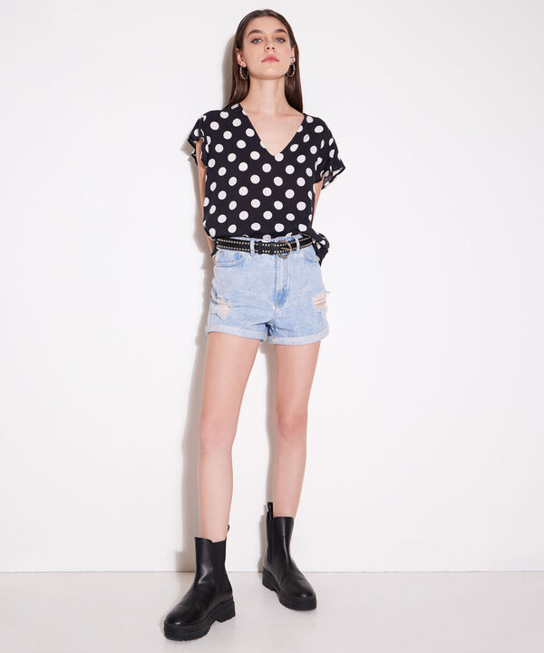 Blusa básica para mujer