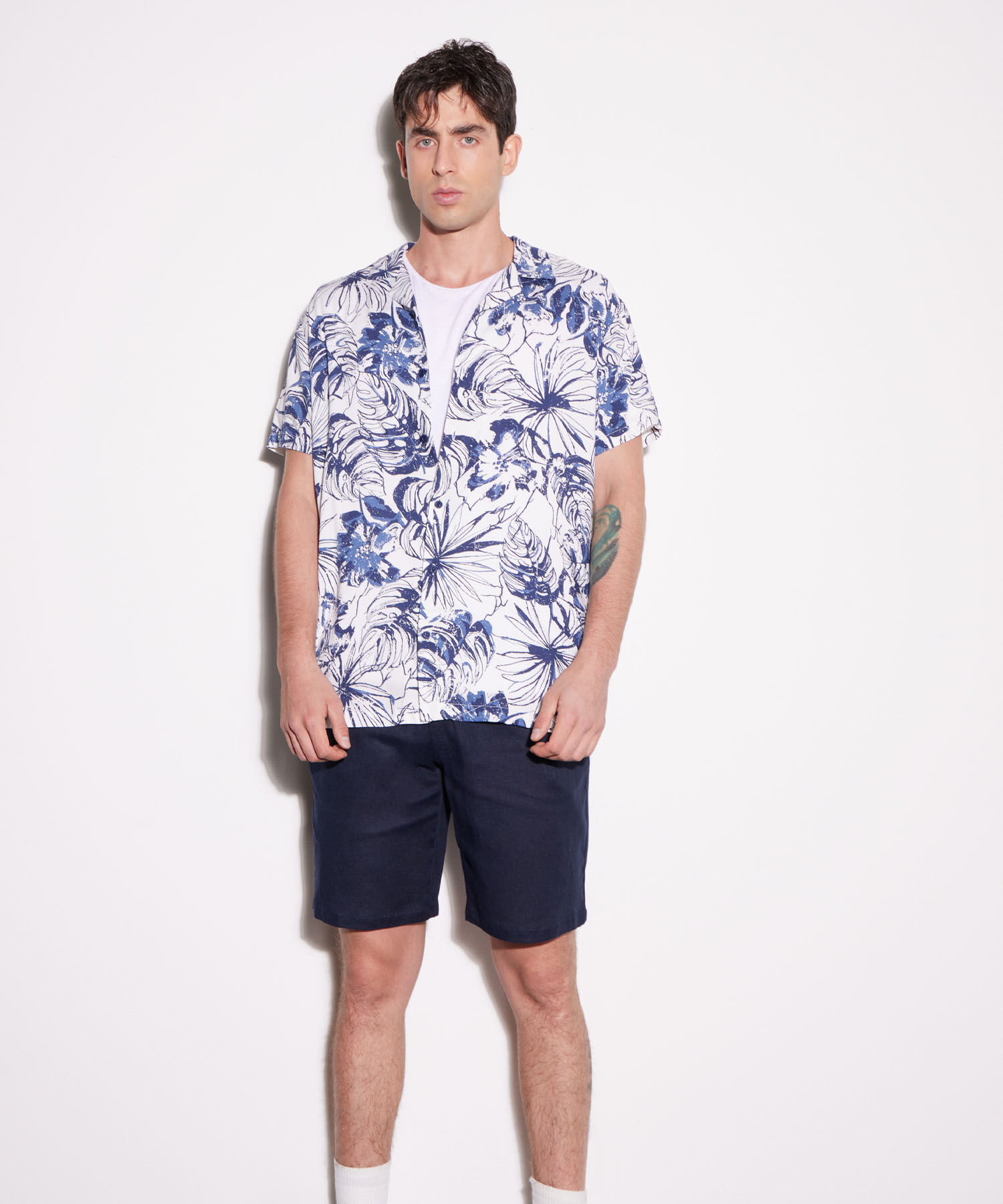 Bermudas básicas para hombre