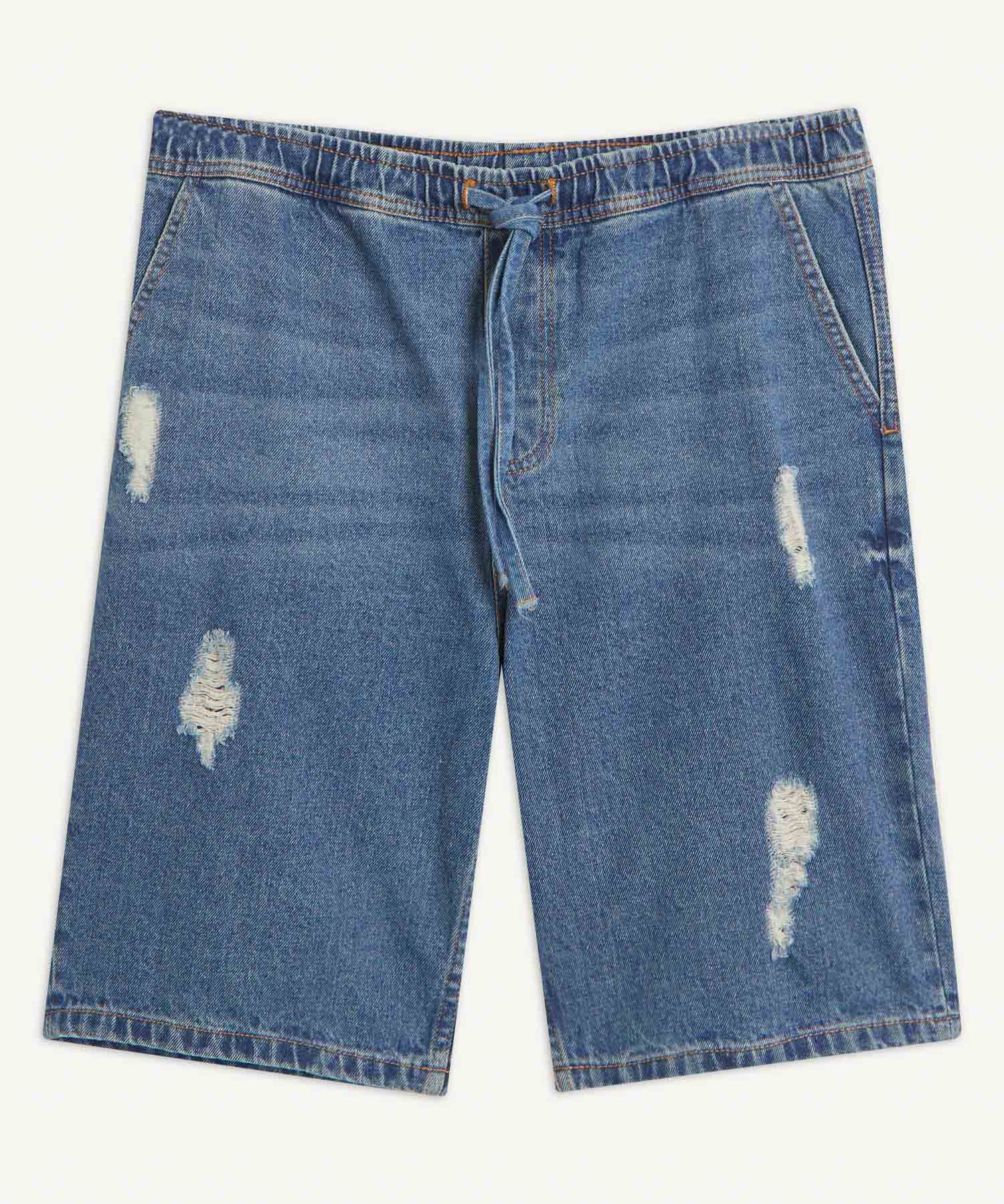 Bermudas jeans hombre