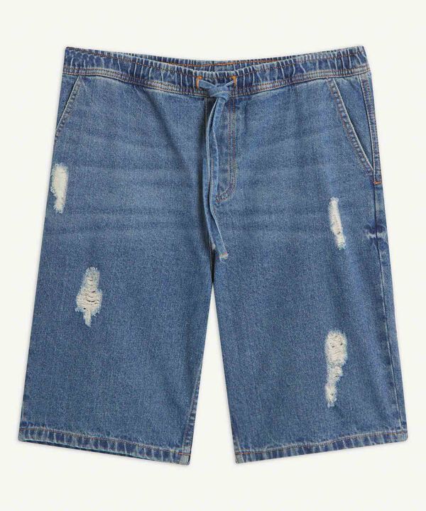 Bermudas jeans hombre