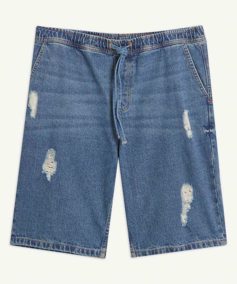 Bermudas jeans hombre
