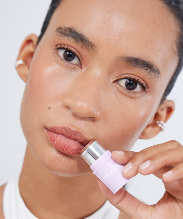 Labial de mujer
