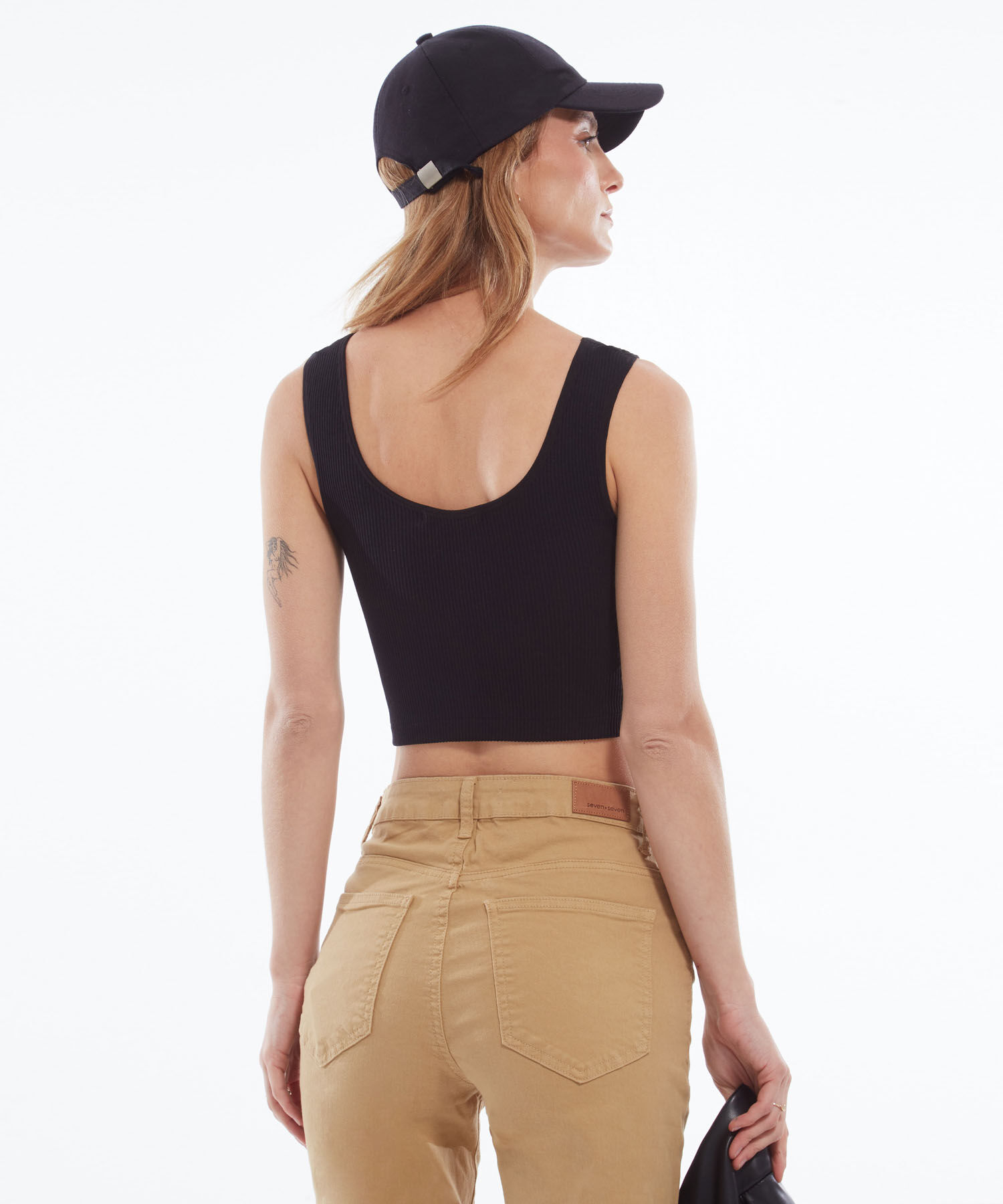 Crop Top Para Mujer
