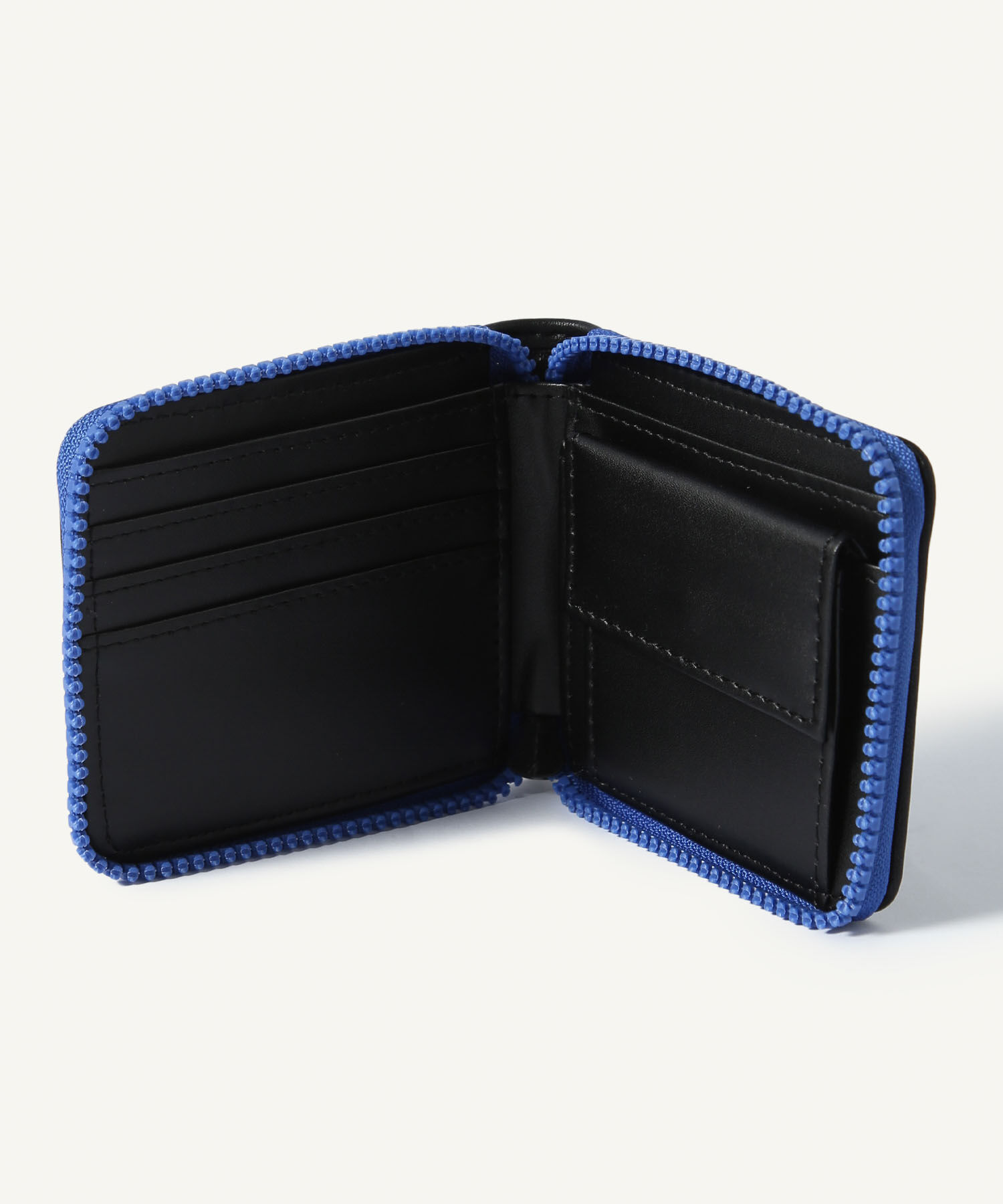Billetera cremallera hombre clearance