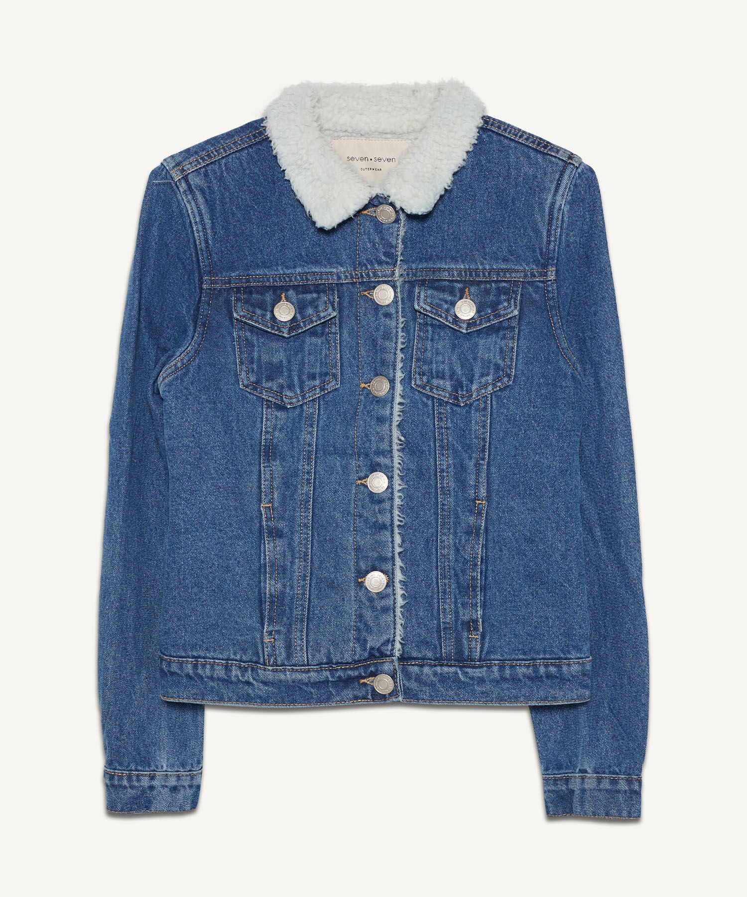 Chaqueta Ovejera Tipo Trucker Compra Online SEVEN SEVEN