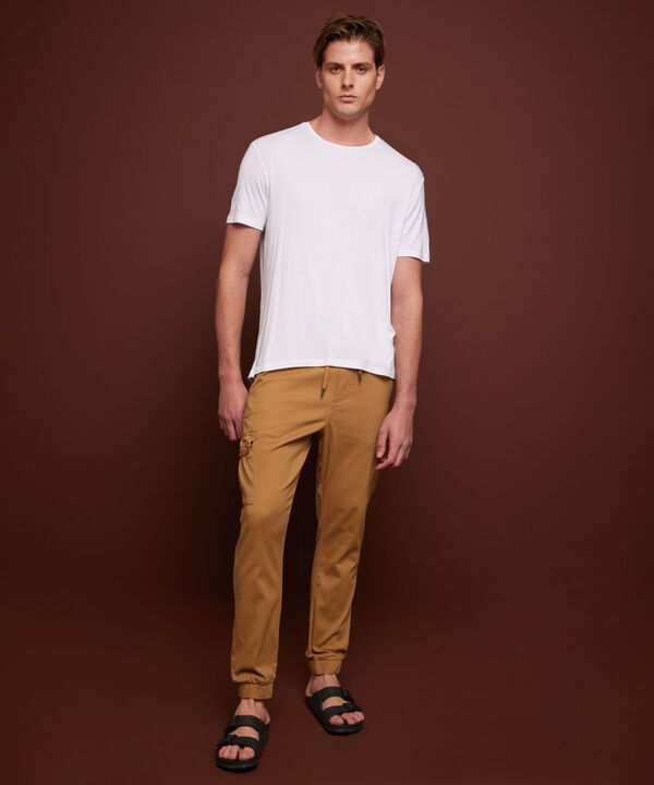 Pantal&oacute;n Jogger Cargo, Camel, hi-res image number null