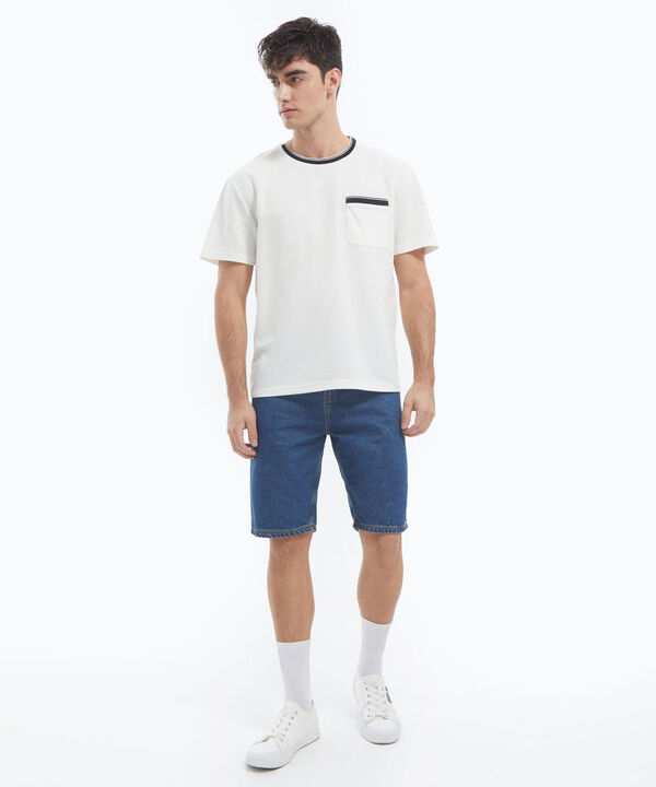 Bermudas jeans hombre image number null