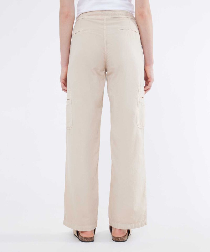 Pantal&oacute;n Cargo en Dril, Beige, hi-res