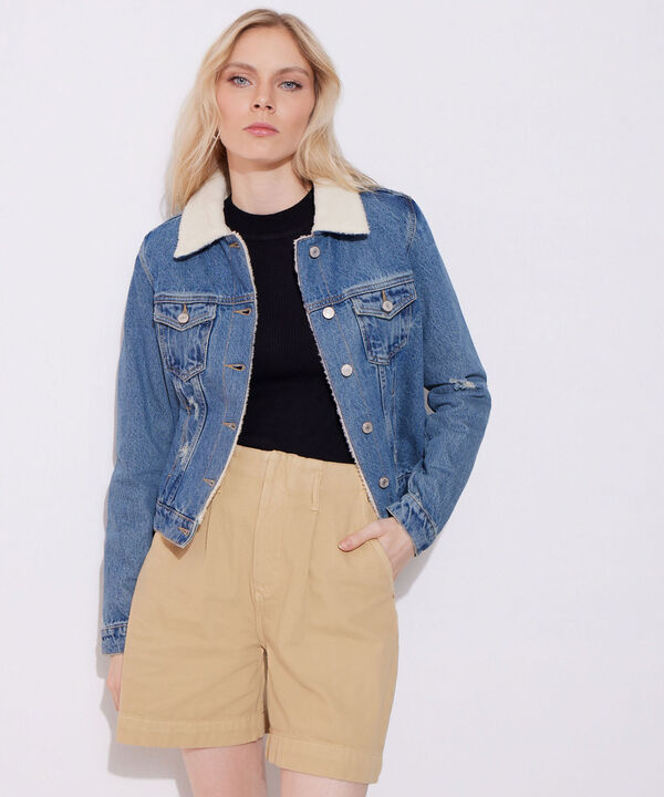 Chaquetas de jean mujer